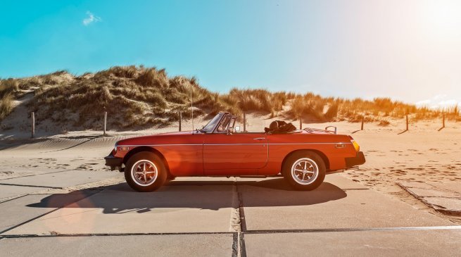 MG Oldtimer Beach Maikel Thijssen Photography Amsterdam 7 bewerkt